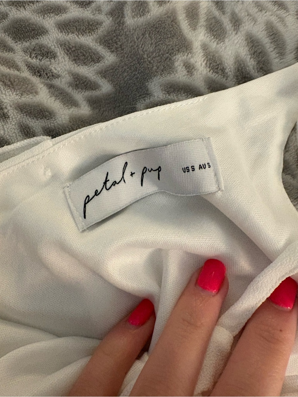 Petal & Pup White Strapless Ruffle Dress - Picture 4 of 4